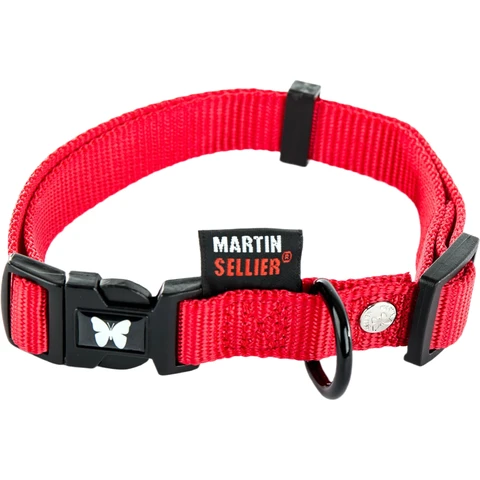 MARTIN SELLIER Halsband Nylon Rood 50-70x4 cm