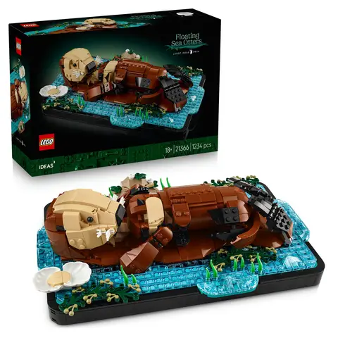 LEGO IDEAS 21366 Loutres flottantes