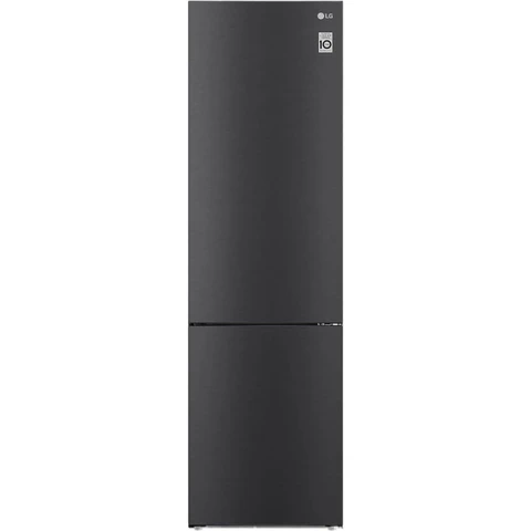 LG GBP62MCNAC Kühl-Gefrierkombi – 384 L, Energieeffizienz A, Total NoFrost, DoorCooling+, niedriger Geräuschpegel, modernes Design in Anthrazit Schwarz, 59,5 x 67,5 x 203 cm [Energieklasse A]