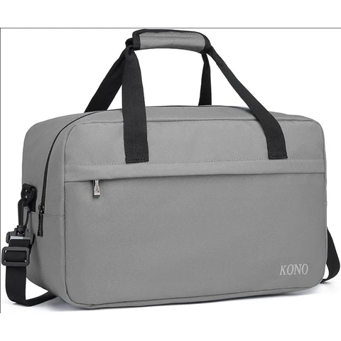 Kono 55 x 35 x 25 cm Handgepäck 48 L große Kapazität Sportreisetasche Unisex Reiseduffelbeutel