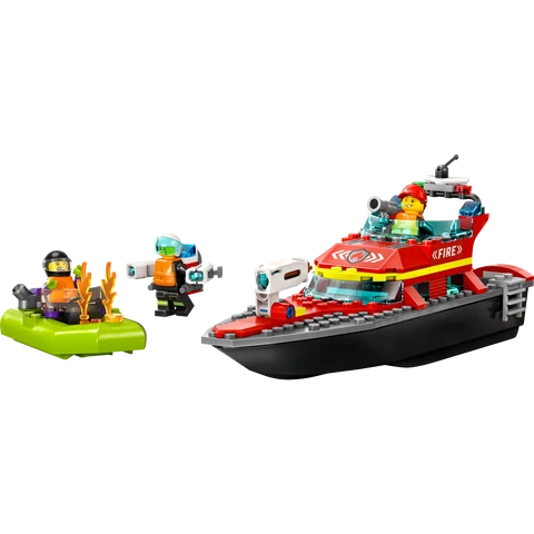 Lego 60373 City Fire Fire Rescue Boat