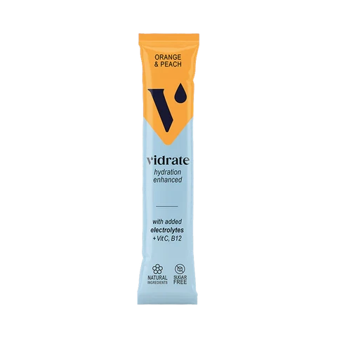 Vidrate Hydration Powder Orange & Peach Flavour - 3g