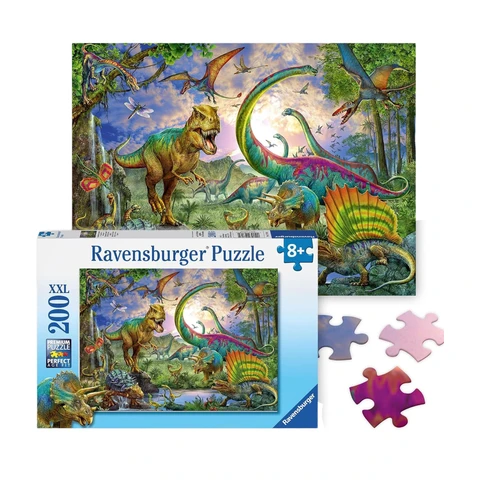 Ravensburger 12718 Puzzle Im Reich der Giganten 200 Teile XXL