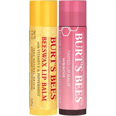 Burt's Bees Lippenbalsam Duo Geschenkbox Set 2 x 4.25 g