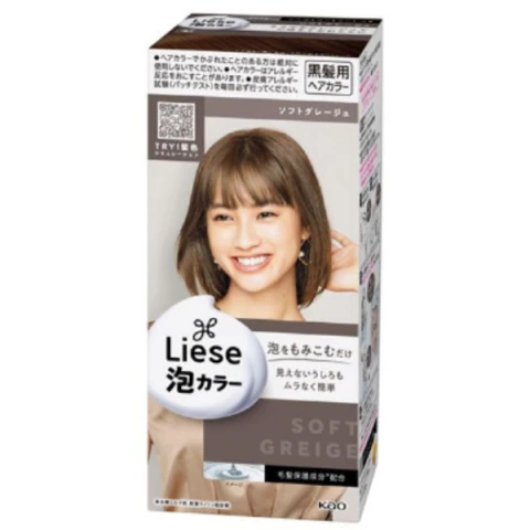 Kao LIESE Schaum-Haarfärbemittel - Haselnuss-Nebelgrau 108ML