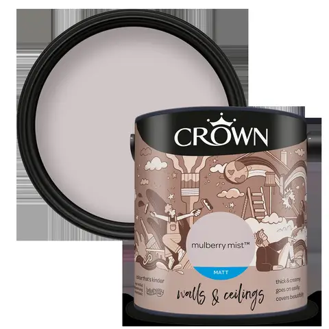 Crown Matt Emulsion Mulberry Mist 2.5L