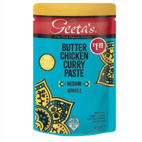 Geetas Korma Curry Paste 80G