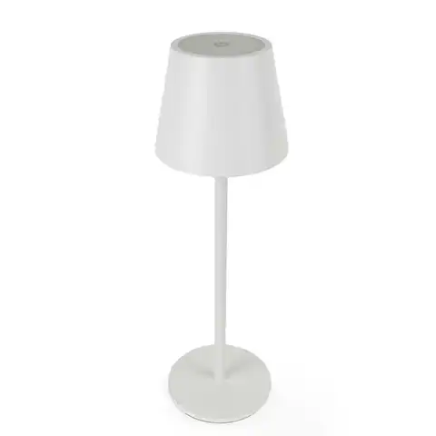 Candlelight Table Lamp LED Touch White H:36cm