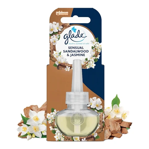 Glade Elektrisches Duftöl, NF, Sinnliches Sandelholz & Jasmin, 1 x 20 ml
