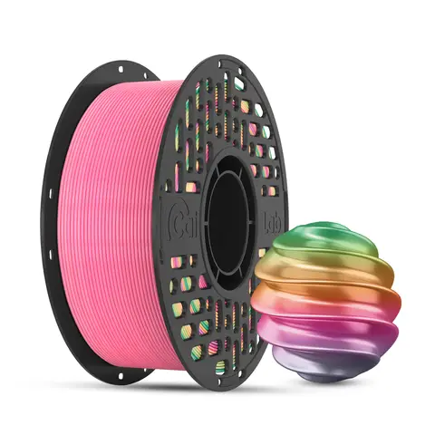 CAILAB 3D-Drucker Filament PLA Regenbogen Farbverlauf - Seiden-Candy