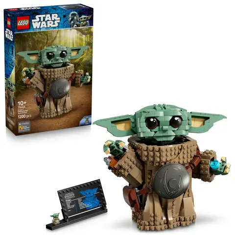 LEGO Star Wars Set de Figurine Grogu avec Sac et Armure Beskar 75446 (1 200 Pièces)