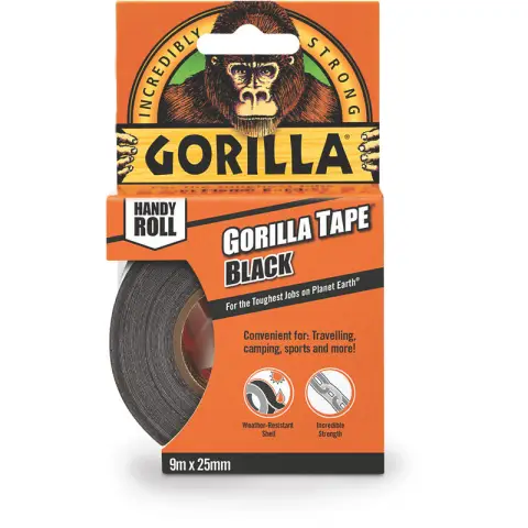 GORILLA TAPE HAND ROLL 9M PK12 NT