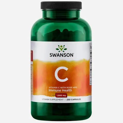 Vitamine C 1000 mg avec Cynorrhodon 250 Pièces