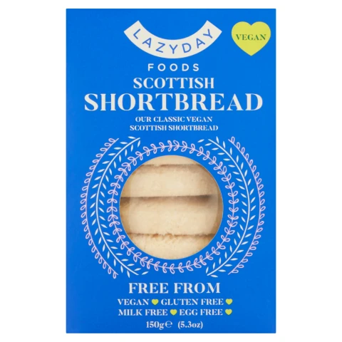 Lazy Day Free From Shortbread - 150G