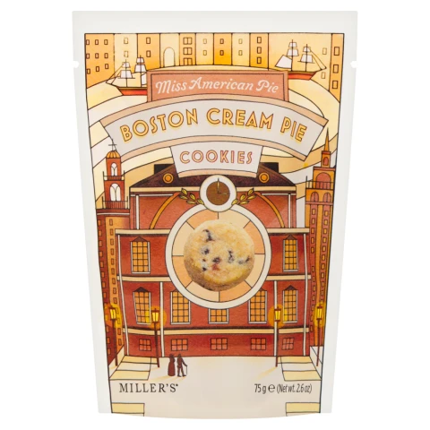 Miller's Boston Cream Pie Cookies 75g