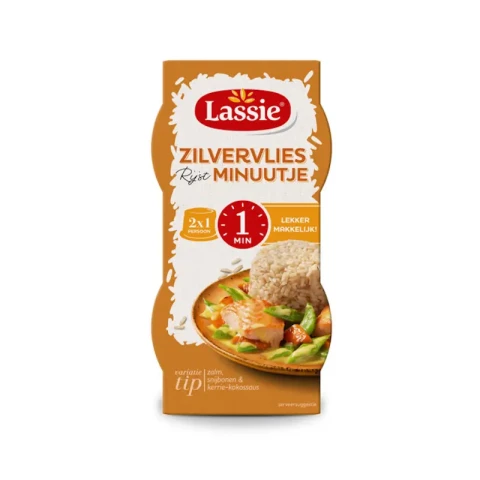 Lassie Brauner Reis Minute 2 x 125g