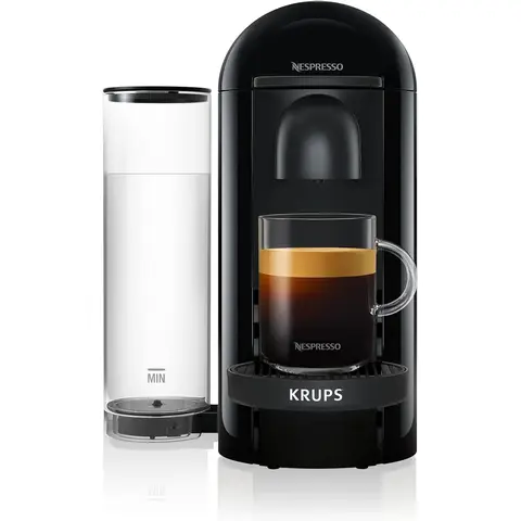 Krups Nespresso Vertuo XN9038 Espresso-Maschine, Kapseln Vertuo System, Schwarz