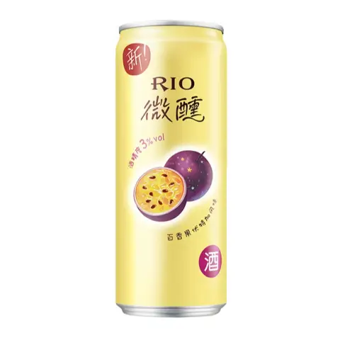 RIO Cocktail (Passion Fruit Vodka flavour)RIO锐澳鸡尾酒微醺（百香果伏特加风味）330ml