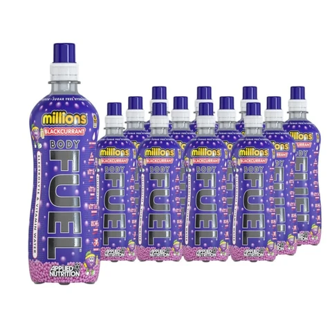 Applied Nutrition Body Fuel Electrolyte Hydration Drink Blackcurrant Millions Flavour - 12 x 500ml