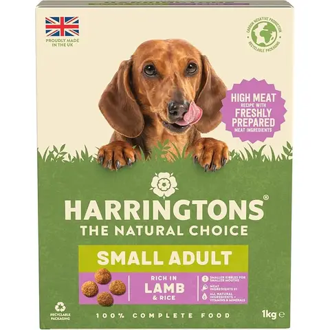 Harringtons Complete Small Dog Lamb 1kg
