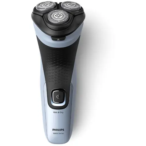 Philips 3000X serie scheerapparaat, nat en droog, met 27 PowerCut-mesjes, 4D Flex-koppen en pop-up trimmer - X3003/00
