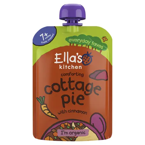 Ella's Kitchen Cottage Pie with Cinnamon Pouch 7+ Months 130g