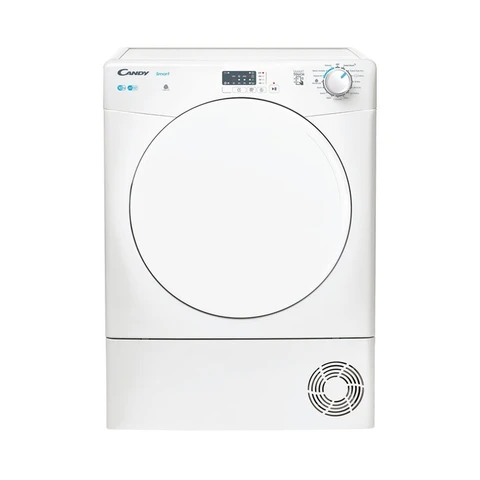 CANDY Smart Condenser Tumble Dryer CSE C10LF-80， 10kg， B Class Energy Rated， White