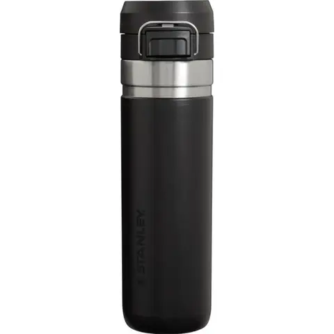 Stanley GO QUICK FLIP WASSERFLASCHE 24oz /700ml Schwarz 2.0