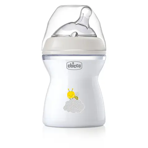 Chicco Baby Bottle NaturalFeeling 250 ml Medium Flow Neutral