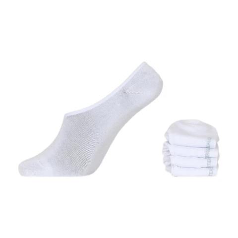 Resteröds Unsichtbare Socken 5er-Pack Weiß 40-45