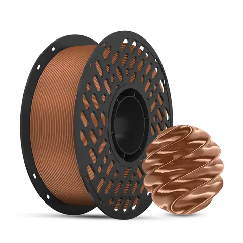 CAILAB Filament pour Imprimante 3D PLA Silk - Cuivre brun
