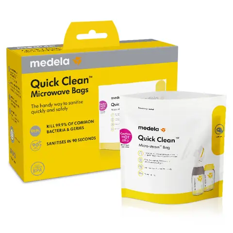 Medela Quick Clean Micro-Steam Bags 5 Pack