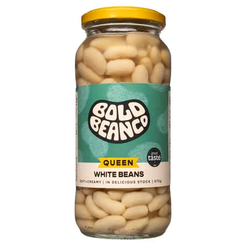 Bold Bean Queen White Cannellini Bean 570g