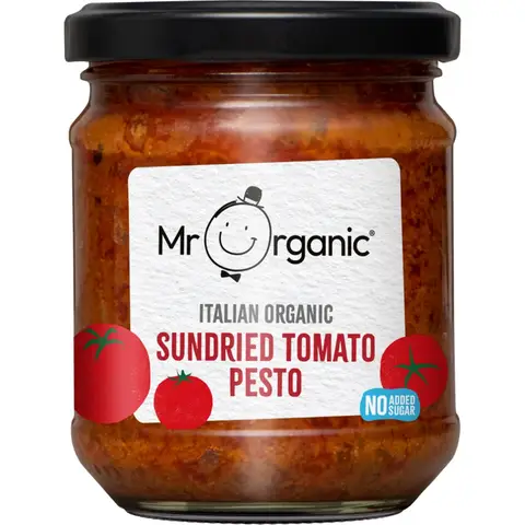 Mr Organic Italian Organic Sundried Tomato Pesto 190g