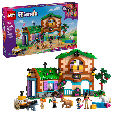 LEGO Friends 42654 Pony Ranch en Stal