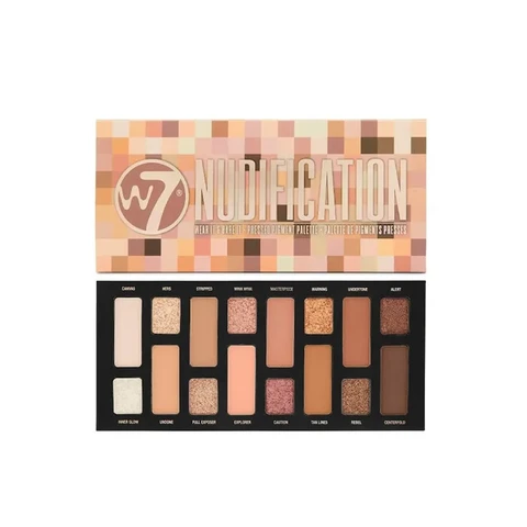 W7 Oogschaduwpalet Nudification