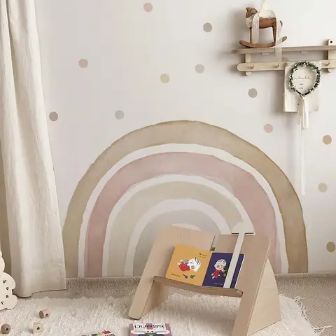 Murgall Soft Rainbow Wall Sticker 110x70cm 1 Sheet