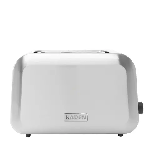 Haden Stoke 2 Slice Toaster, Cord Storage, Compact, Brushed Stainless Steel - 196859