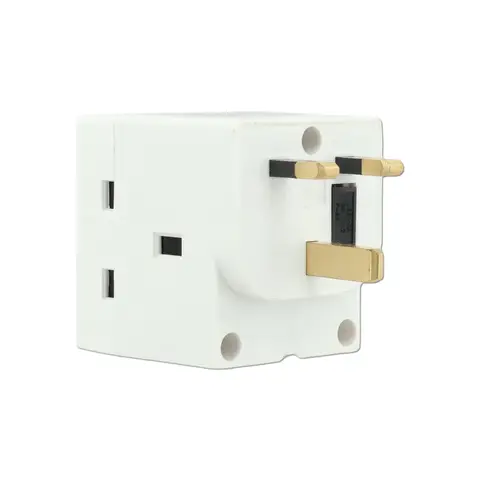 Morrisons 3 WAY ADAPTOR PLUG