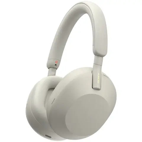 Sony WH-1000 XM5 Kabellose Noise-Cancelling-Kopfhörer Version Asien-Pazifik Silber