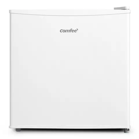 COMFEE' freistehender, RCU40WH2(E) Minigefrierschrank, 31 L, 4-Sterne-Gefrierschrank, kompakte Größe, wechselbarer Türanschlag, verstellbare Füße, 147 kWh pro Jahr, Weiß [Energieklasse E]
