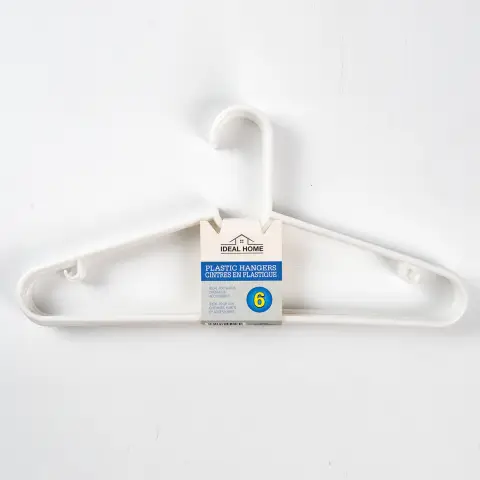 6pk Plastic Hanger