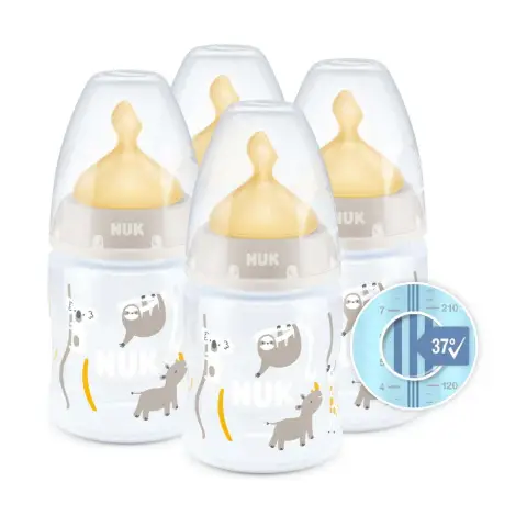 Nuk First Choice Temperature Control Bottle 4 Pack 150ml
