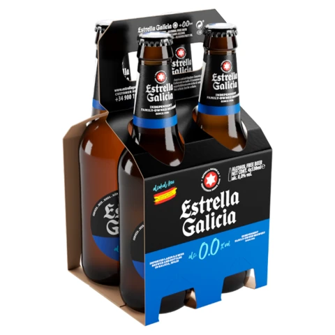 Estrella Galicia 0.0% 4 x 330ml