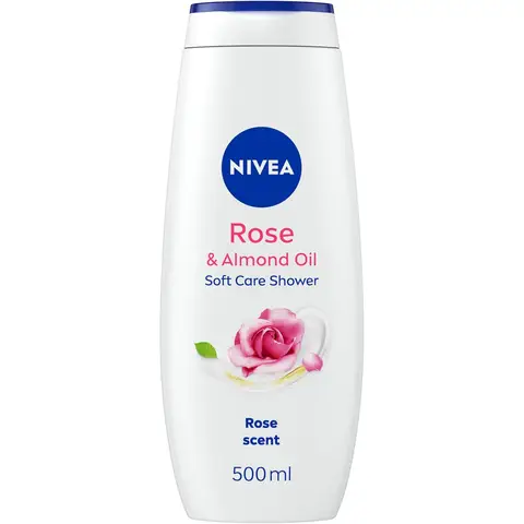 NIVEA  Rose & Almond Oil Shower Cream 500ml
