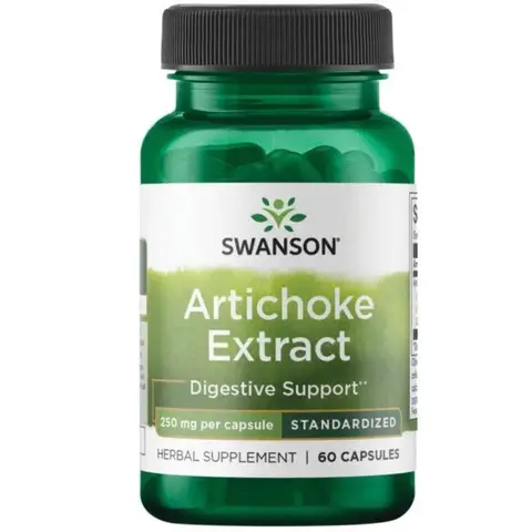 Swanson Artichoke Extract Liver Wellness 250mg Capsules - 60 Capsules