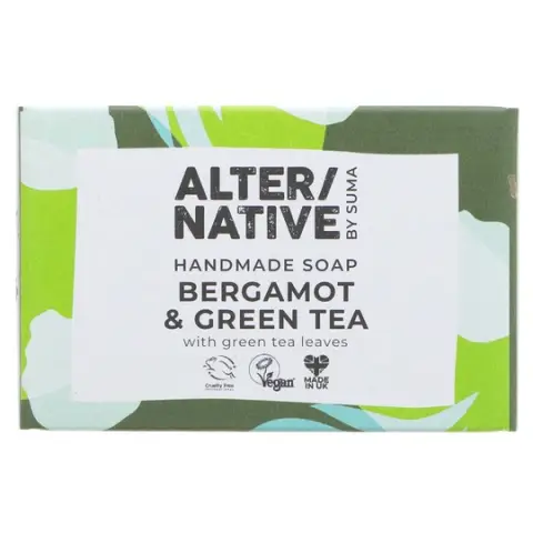 Alter/native By Suma Boxed Soap Bergamot& Green Tea