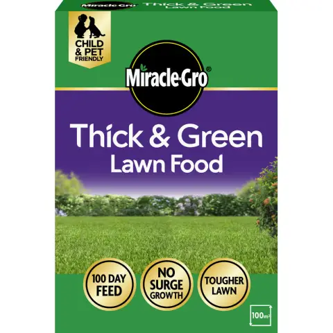 Miracle Gro Thick and Green Lawn Feed 100m2