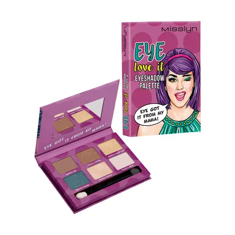 MISSLYN Palette Fards à Paupières EYE LOVE IT 4 EYE GOT IT FROM MY MAMA!