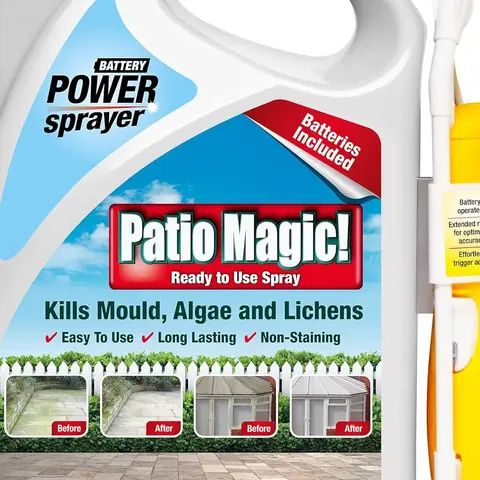 PATIO MAGIC! Powersprayer 5l